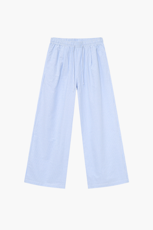 Pantalon décontracté à rayures