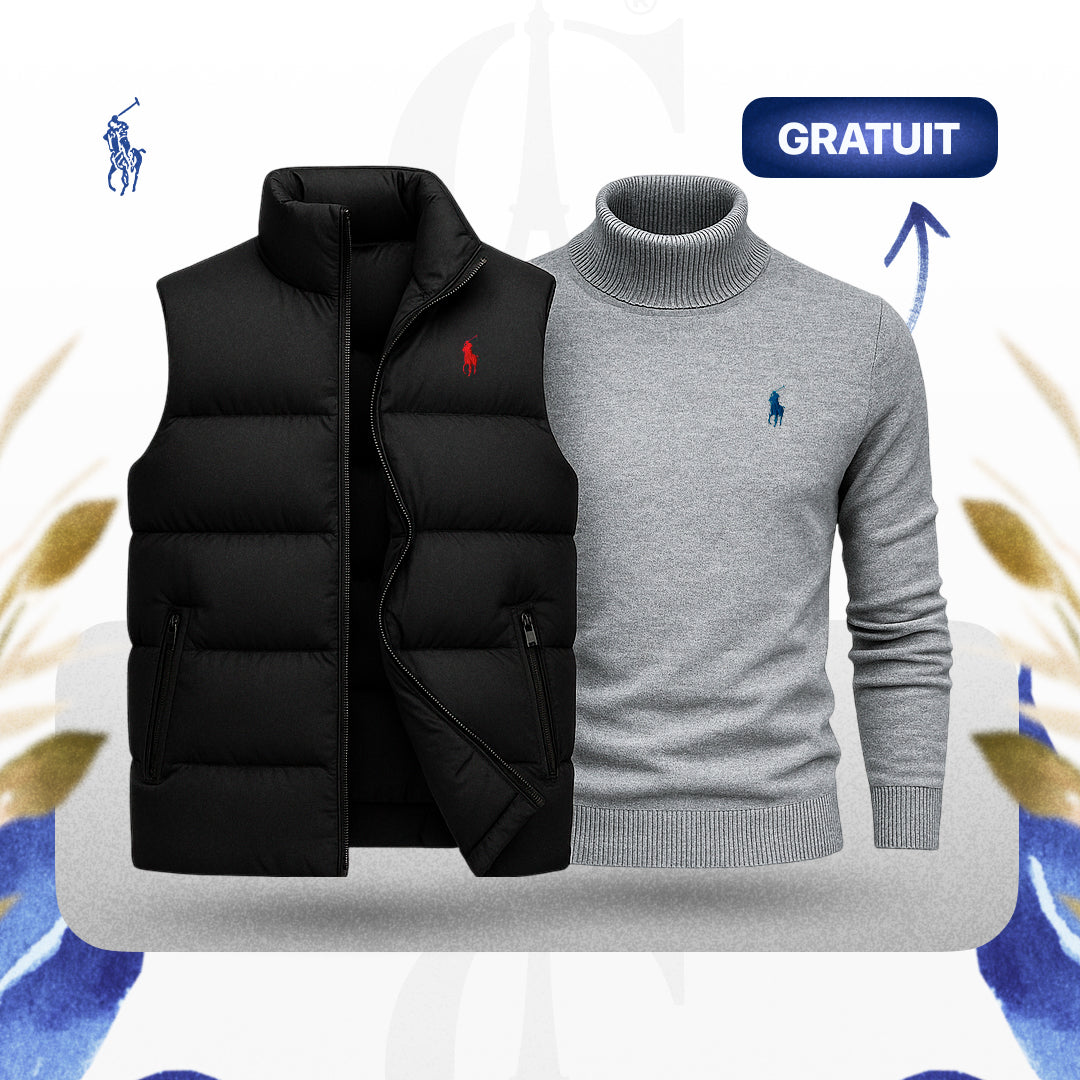 Gilet R&L + Pull Offert (Dernières Démarques)
